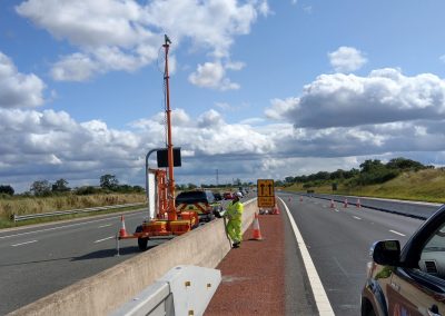 Highways England Roadworks Speed Trials: Microwave Sensor Data